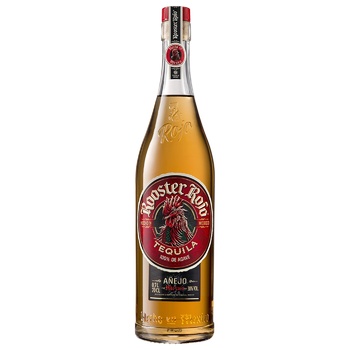 Текіла Rooster Rojo Anejo 38% 0,7л - купити, ціни на КОСМОС - фото 1