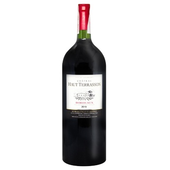 Chateau Haut Terrasson Bordeaux Dry Red Wine 12.5% ​​1.5l - buy, prices for - photo 4