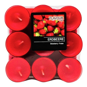 Gala Strawberry Scented Tea-light 18pcs - buy, prices for METRO - photo 2