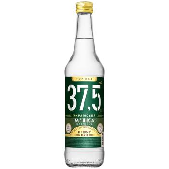 Водка Hlibny Dar Украинская Классическая мягкая 37,5% 0,5л
