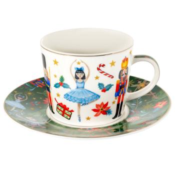 Набор чайный Lefard Green Christmas 4 предмета 250мл - купить, цены на МегаМаркет - фото 2