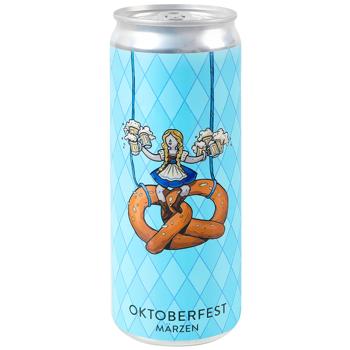 Varvar Oktoberfest Light Unfiltered Beer 5.5% ​​0.33l - buy, prices for Grono - photo 1