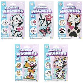 Ideyka Diamond Magnets 9x9cm in assortment - buy, prices for Auchan - photo 1
