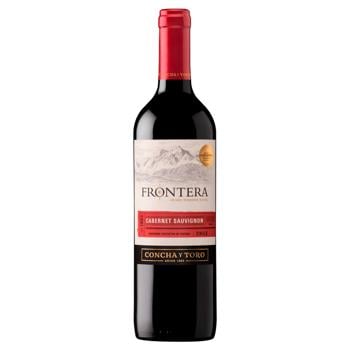 Frontera Cabernet Sauvignon Red Semi-dry Wine 12.5% 0.75l - buy, prices for MegaMarket - photo 1