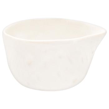 Khvylya Textured White Saucepan 100ml - buy, prices for - photo 1