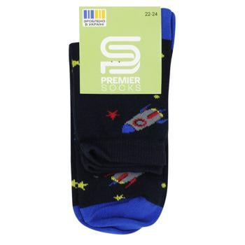 Шкарпетки Premier Socks Космос дитячі класичні р.22-24