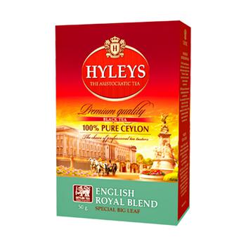 Hyleys English Royal Blend Black Tea 50g - buy, prices for ULTRAMARKET - photo 1