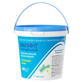 Бішофіт Полтавський "Кристалічний концентрат "Скипидарні ванни" 1000мл - купить, цены на Grono - фото 1