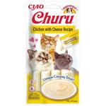 Inaba Churu ласощі для котів 4 шт х 14 г - курка та сир