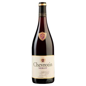 Вино Chevrotin Merlot сухе червоне 0,75л - купити, ціни на КОСМОС - фото 1