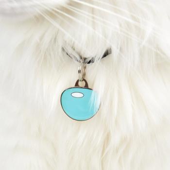 BuBiBo Turquoise Pet Tag 22mm Plated Brass - buy, prices for MasterZoo - photo 7