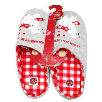 Тапочки домашние женские Siretessile Elba р.36-41 - купить, цены на - фото 2