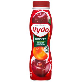 Chudo Cherry-Sweet Cherry Yogurt 2.5% 260g - buy, prices for COSMOS - photo 1