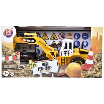 Машинка игрушечная One Two Fun Mega Excavator проводная - купить, цены на Auchan - фото 3
