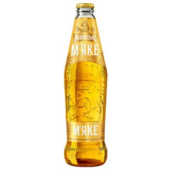 Lvivske Soft Light Filtered Beer 4.2% 0.45l