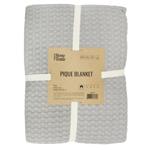 Ardesto Pique Plaid 220х230cm Grey