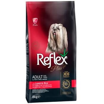 Корм сухой Reflex Plus Adult с ягненком и рисом для собак малых и миниатюрных пород 8кг - купить, цены на MasterZoo - фото 1