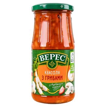 Veres Beans with Mushrooms 460g - buy, prices for NOVUS - photo 1