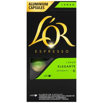 Кава в капсулах L'OR Lungo Elegante 5,2г*10шт - купити, ціни на Торба - фото 3