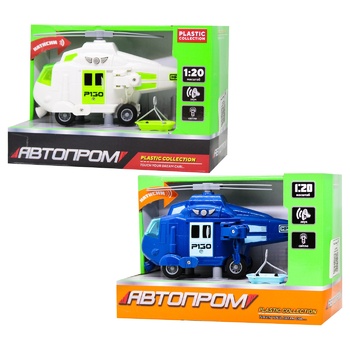 Avtoprom 1:20 Helicopter Toy with Sound and Light - buy, prices for COSMOS - photo 1