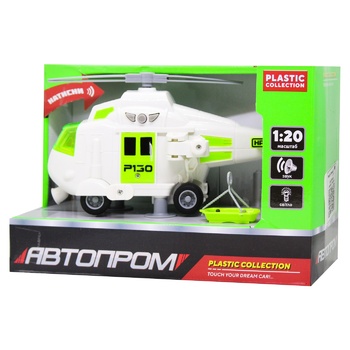 Avtoprom 1:20 Helicopter Toy with Sound and Light - buy, prices for ULTRAMARKET - photo 3