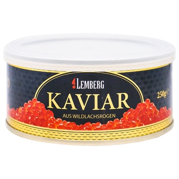 Ікра горбуші Lemberg Kaviar Alaska Gold 250г.