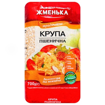 Крупа пшенична Жменька Традиційна 700г - купити, ціни на Auchan - фото 2