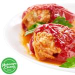 Перец фаршированный мясом и рисом