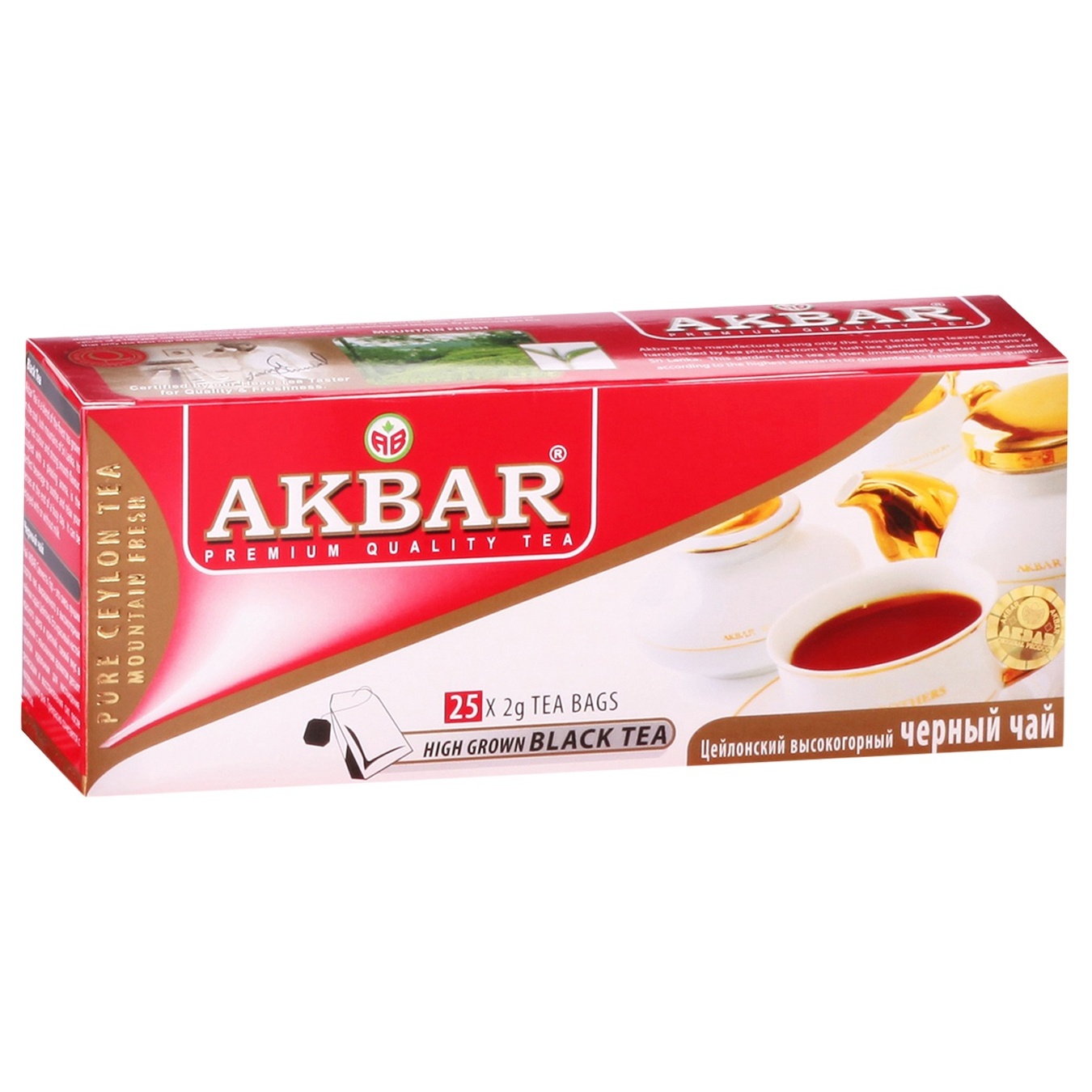 

Чай Акбар черный 2г х 25шт