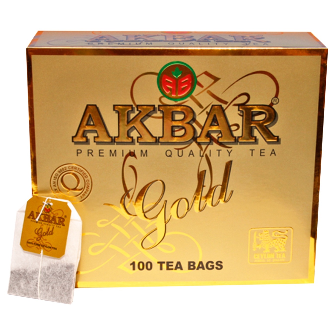 

Чай Akbar Gold черный 100шт х 2г