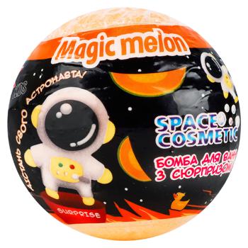 Бомба для ванн Space Cosmetic Magic melon з сюрпризом 100г - купити, ціни на Ідеал - фото 1
