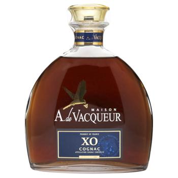 Cognac 40% xo 700ml glass bottle - buy, prices for COSMOS - photo 1