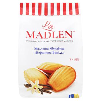 La Madlen Creamy Vanilla Biscuit Madlenka 140g - buy, prices for Epicentr FOOD - photo 2