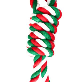 MasterZoo Christmas Rope with Two Handles Dog Toy 8x30cm - buy, prices for - photo 3