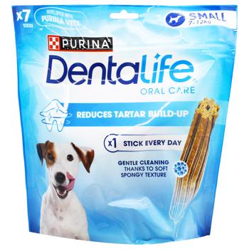 Ласощі для собак Purina DentaLife жувальні палички для малих порід 115г - купити, ціни на Таврія В - фото 1