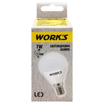 Work's Long-Life LED Lamp G45 7W E14 - buy, prices for Tavria V - photo 1