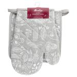 Прихватка+перчатка Miss Lucy грибы 18х25см/20х20см