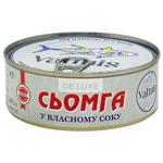 Сьомга Valmis De Luxe у власному соку 240г