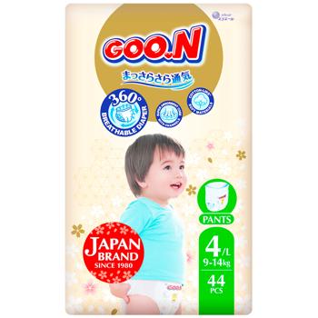 Подгузники-трусики Goo.N Premium Soft 9-14кг L 44шт - купить, цены на NOVUS - фото 8
