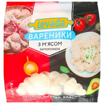 Вареники Levada с мясом 400г - купить, цены на КОСМОС - фото 1