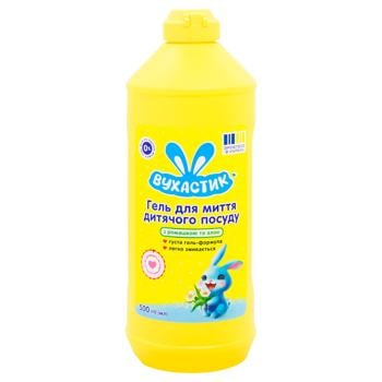 Vukhastyk Baby Dishwashing Gel with Chamomile and Aloe 500ml - buy, prices for Ideal - photo 1