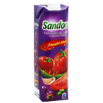 Сік Sandora Пікантний томатний з сіллю 0,95л - купити, ціни на КОСМОС - фото 3