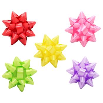 Decorative Polypropylene Bow 12cm in assortment