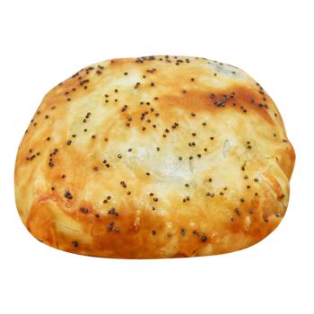 Filo Patty with Sweet Cottage Cheese and Poppy Seeds 100g - buy, prices for NOVUS - photo 1