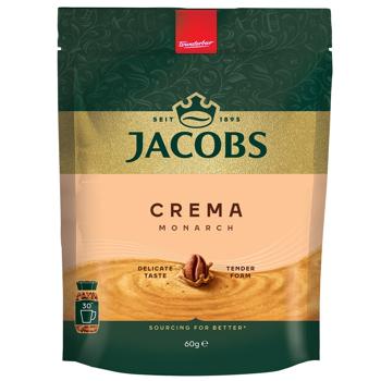 Jacobs Monarch Crema Instant Coffee 60g - buy, prices for COSMOS - photo 1