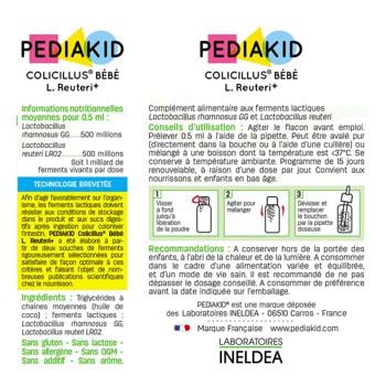 Засіб проти кольок у немовлят Pediakid Colicillus Bebe 8мл - купити, ціни на Біотус - фото 2