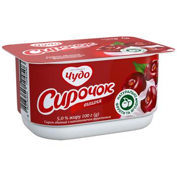 Chudo Cherry Curd Dessert  5% 100g - buy, prices for Epicentr FOOD - photo 1