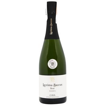 Вино ігристе Lacrima Baccus Cava Brut біле 11,5% 0,75л - купити, ціни на ULTRAMARKET - фото 1