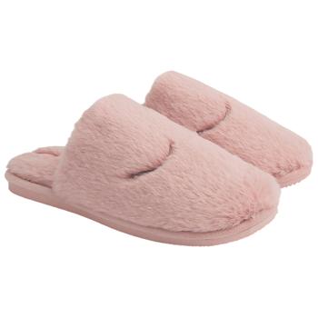 11051 HS-LUХ Fur Light Pink Women's Slippers s.40 - buy, prices for - photo 3
