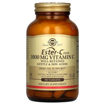 Solgar Ester-C Plus Vitamin C 1000mg 90 tablets - buy, prices for Biotus - photo 1
